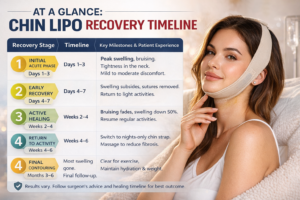 Chin Lipo Recovery Timeline
