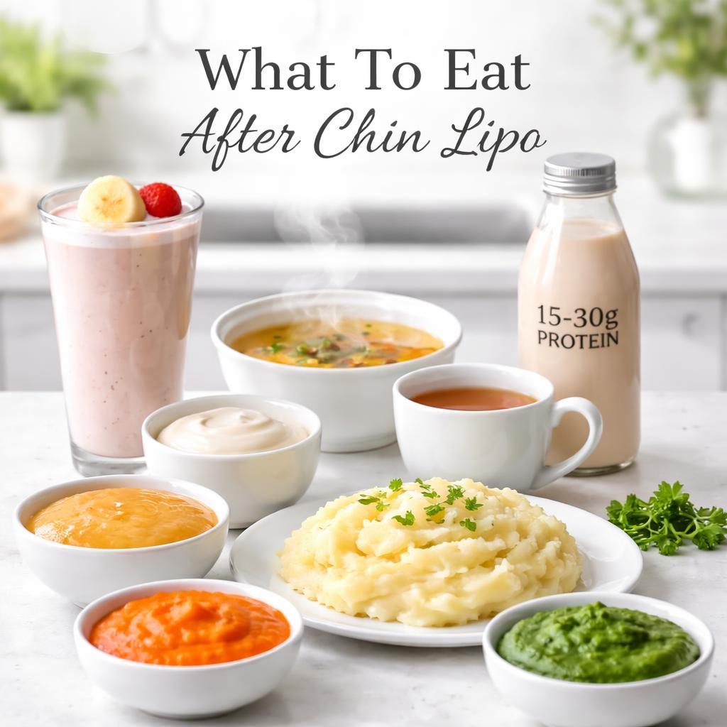 What to Eat After Chin Lipo